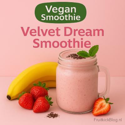 Velvet Dream Smoothie 2 Groene Minty Fresh Smoothie in een glas, met kiwi’s en limoenen ernaast, op een felgroene achtergrond.