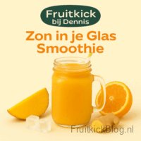 Zon in je glas Zon in je glas smoothie