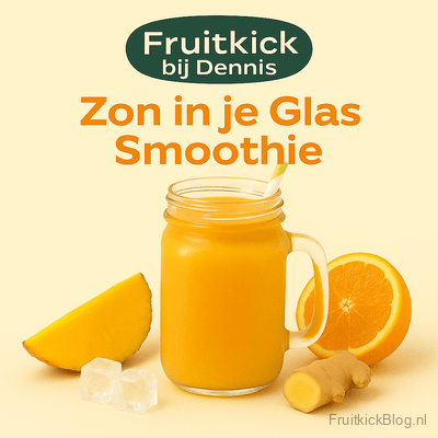 Zon in je Glas Smoothie