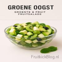 Groene Oogst - Groente & Fruit Salade 6 FruitkickBlog.nl : Groene Oogst fruitsalade met groente en fruit – gezonde en voedzame salade.