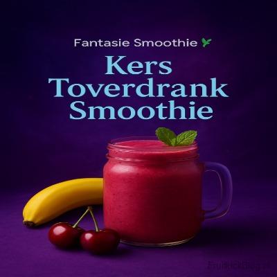 Kers Toverdrank Smoothie - Fruitkickblog 3 Kers Toverdrank Smoothie met kersen en fruit – magische en gezonde fantasie smoothie