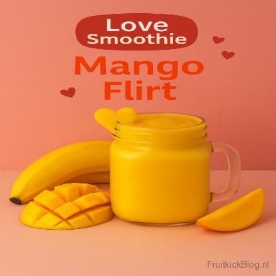 Mango Flirt Smoothie 4 Love smoothie Mango Flirt met mango, perzik en een tropisch vleugje limoen.