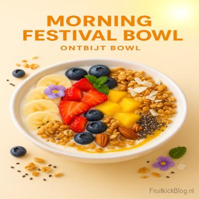 Morning Festival Bowl - Fruitkickblog
