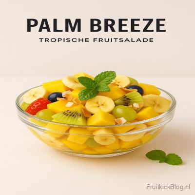 Palm Breeze 8 Tropische Palm Breeze bowl met vers fruit en exotische smaken – gezonde smoothie bowl