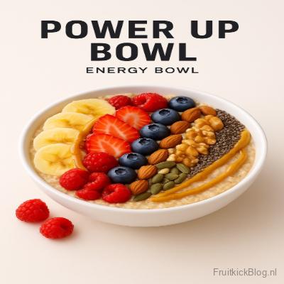 Power Up Bowl - Energy Bowl 1 Power Up Bowl met voedzame toppings – energierijke en gezonde energy bowl