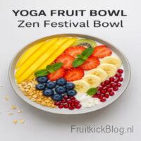 Zen Festival Fruit Bowl 5 Zen Festival Bowl met kleurrijk fruit – verfrissende yoga fruit bowl