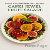 Capri Jewel salade met citrusfruit en mediterrane smaken – frisse en gezonde salade