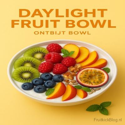 Day Light Fruit Ontbijt Bowl 1 Daylight Bowl met fruit en superfoods – lichte en gezonde ontbijtbowl.