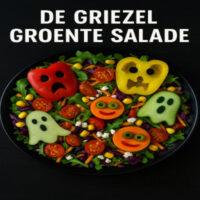 De Griezel Groente Salade - Halloween 5 De Griezelige Groente Salade – Halloween salade met groente vruchten en een spooky twist.