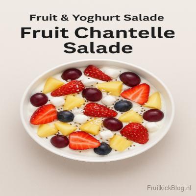Fruit Chantelle - Romige Fruit Salade 2 Fruit Chantelle salade met romige fruitmix – feestelijke romige fruitsalade.