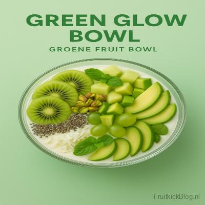 Green Glow - Groene Fruit Bowl 4 Green Glow Bowl met groene superfoods en fruit – frisse en gezonde groene bowl