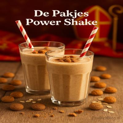 De Pakjes Power Shake - Sinterklaas Smoothie