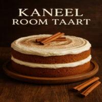 Korte beschrijving: Een zachte kaneelcake gevuld met romige vanille room en een vleugje karamel. Perfect voor koude dagen of als elegante dessert taart bij de koffie.