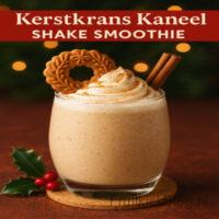 Kerstkrans Kaneel Shake Smoothie - Kerst Smoothie 4 Een warme, winterse smoothie met kaneel, banaan en een vleugje vanille — romig als een milkshake, maar vol met natuurlijke ingrediënten. De perfecte combinatie van kerstkruiden en comfort in een glas.