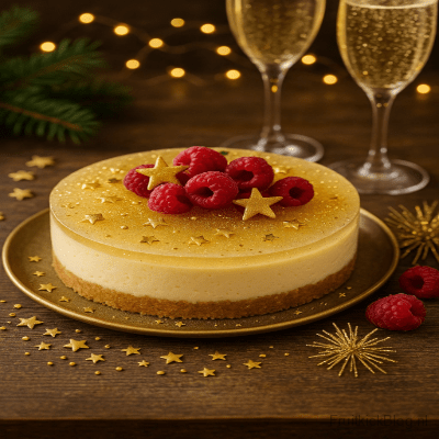 De Champagne Cheesecake - Oud & Nieuw Dessert