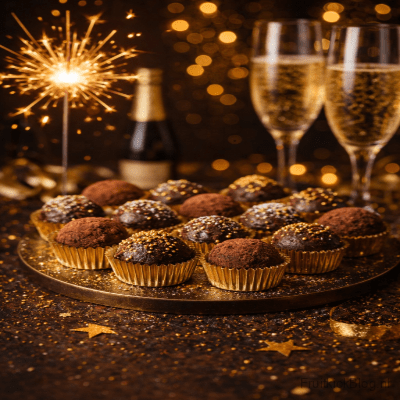 De Champagne Choco Bites – Oud & Nieuw Snack 1 De Champagne Choco Bites – Oud & Nieuw Snack