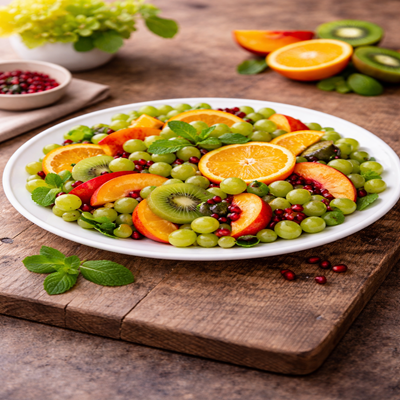 Costa del Sol salade met sinaasappel en citrus – zonnige mediterrane fruitsalade