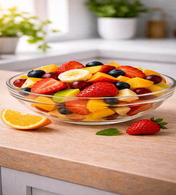 Zoete Zomer fruitsalade met vers seizoensfruit gezonde klassieke salade