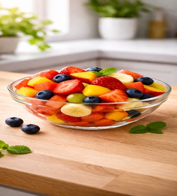 Zomergloed fruitsalade met sappig zomerfruit gezonde klassieke salade