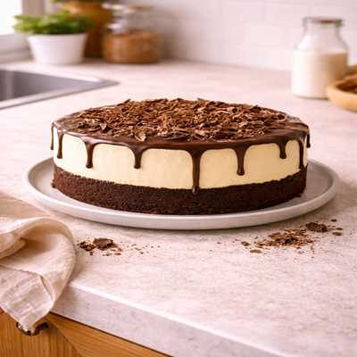 Brownie Cheesecake – rijke chocoladebrownie gecombineerd met romige cheesecake, perfecte bakkerijklassieker