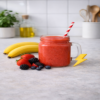 Tiener smoothie Kers Shot met kersen en banaan, een energieke boost