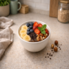 Frisse Choco Mint Bowl met pure chocolade en munt – gezond en verfrissend recept