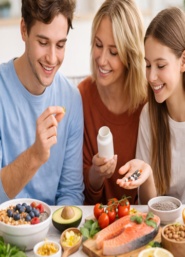 Gezonde vitamines voor het hele gezin